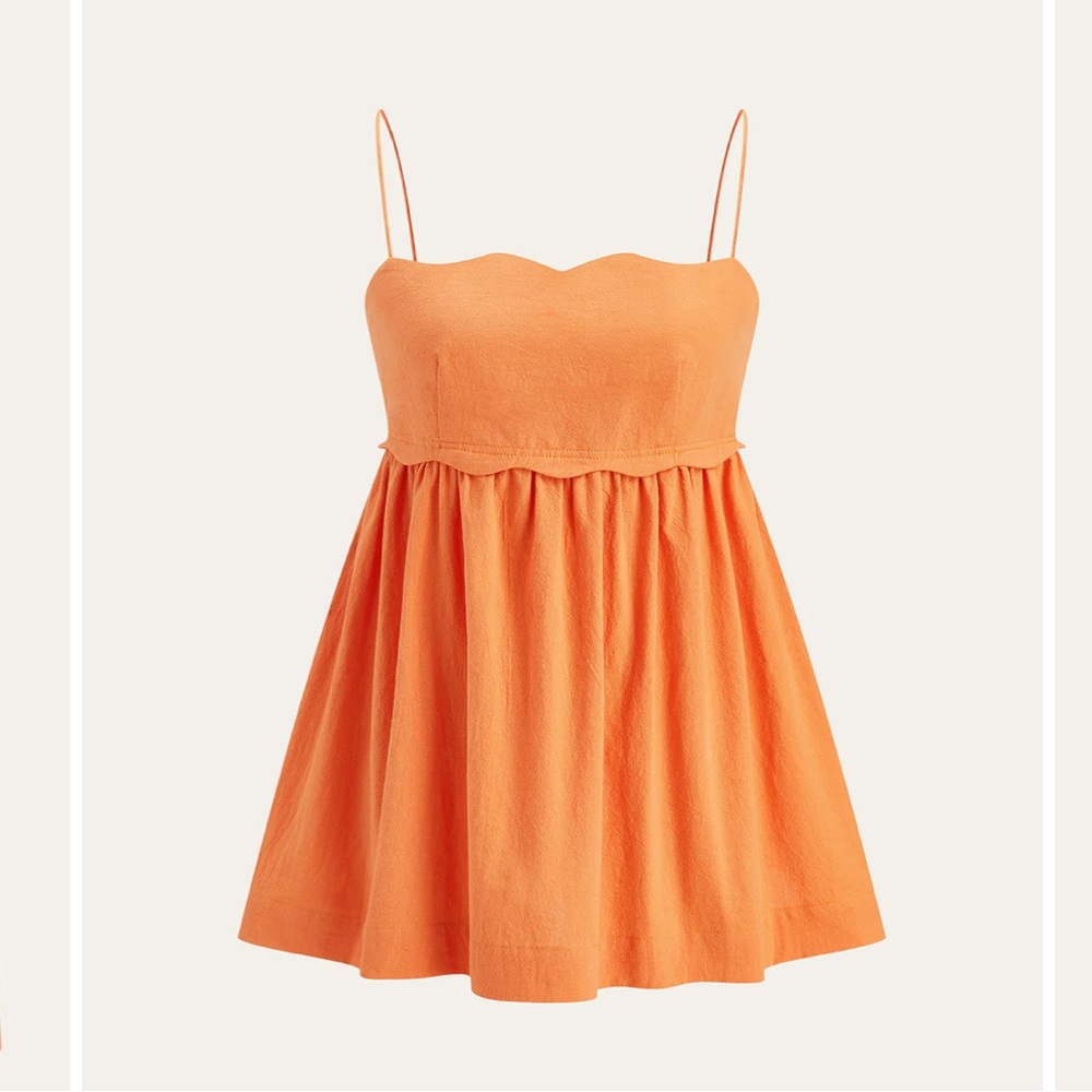 Commense Orange Women Shorts - Picture 2 of 5